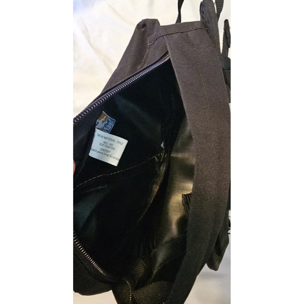 Kurgo Baxter Dog Backpack Blk/Orange Zip Saddle Bags Hiking Running Walking